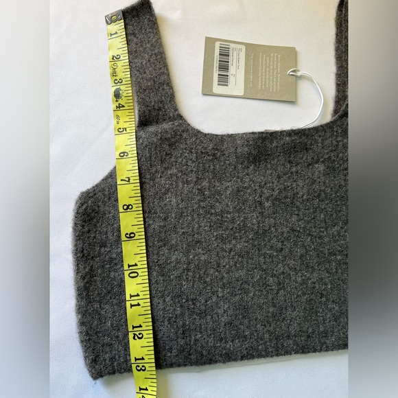 Ever Lane Women’ s Cozy Stretch Tank In charcoal black Size S - Picture 6 of 7